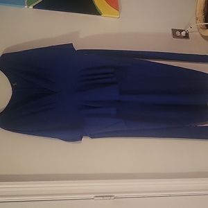 Royal blue dress, Shein size 4XL